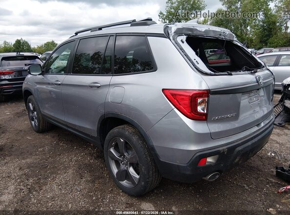 5FNYF8H90MB016936 2021 HONDA PASSPORT Silver Trasero izquierdo