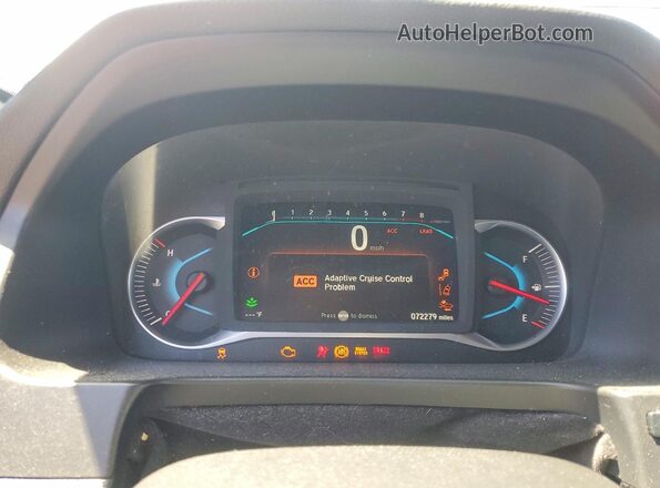 5FNYF8H91MB041313 2021 HONDA PASSPORT Gray Widok zestawu wskaźników