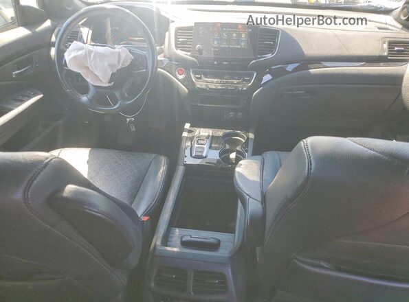 5FNYF8H91MB041313 2021 HONDA PASSPORT Gray Widok deski rozdzielczej