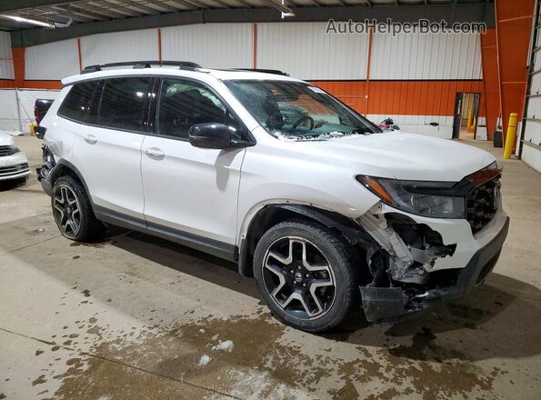 5FNYF8H91PB503065 2023 HONDA PASSPORT Белый Передняя правая четверть