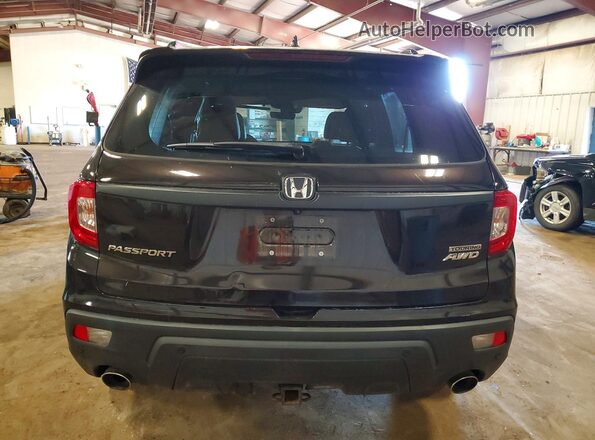 5FNYF8H94MB008175 2021 HONDA PASSPORT Maroon Widok z tyłu