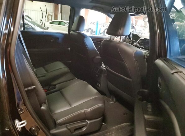 5FNYF8H94MB008175 2021 HONDA PASSPORT Maroon Widok wnętrza z tyłu