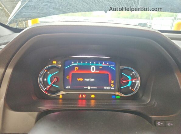 5FNYF8H96LB016695 2020 HONDA PASSPORT Black Widok zestawu wskaźników