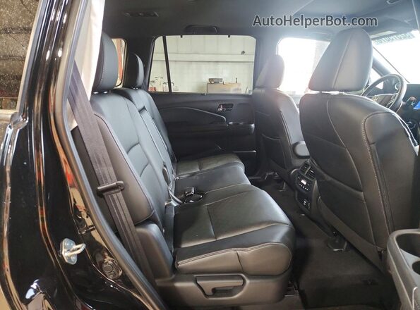 5FNYF8H96LB016695 2020 HONDA PASSPORT Black Widok wnętrza z tyłu