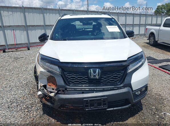 5FNYF8H97LB013143 2020 HONDA PASSPORT White წინა ხედი