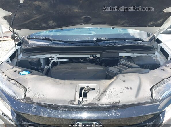 5FNYF8H97LB013143 2020 HONDA PASSPORT White უკანა ხედი