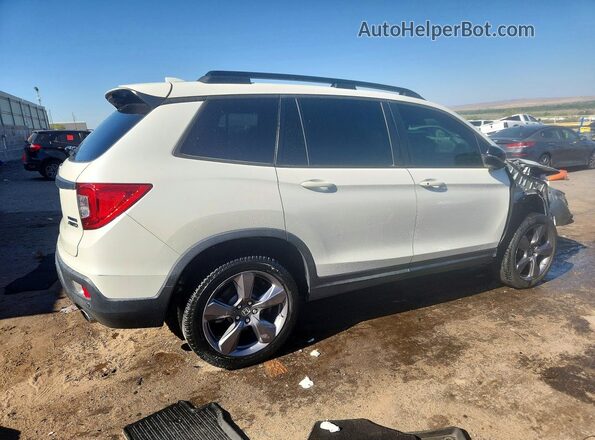 5FNYF8H98KB001274 2019 HONDA PASSPORT White Задня права чверть