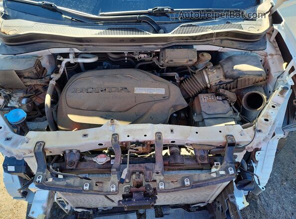 5FNYF8H98KB001274 2019 HONDA PASSPORT White Вид підкапотного простору