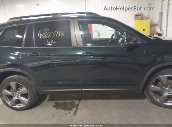 5FNYF8H98KB028569 2019 HONDA PASSPORT Green უკანა სალონის ხედი