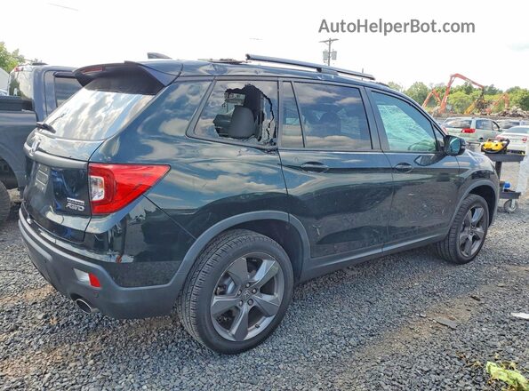 5FNYF8H98KB028572 2019 HONDA PASSPORT Black Tył prawy