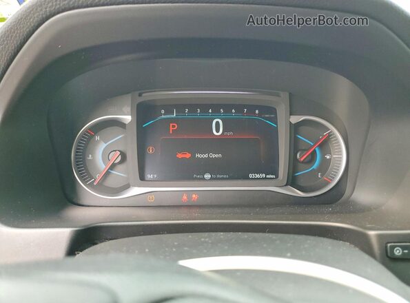 5FNYF8H99MB013405 2021 HONDA PASSPORT Maroon Vista del cuadro de instrumentos