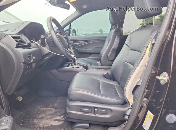 5FNYF8H9XKB001423 2019 HONDA PASSPORT Black Սալոնի դիմացի տեսք