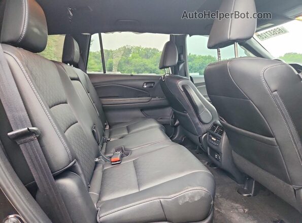5FNYF8H9XKB001423 2019 HONDA PASSPORT Black Սալոնի հետևի տեսք