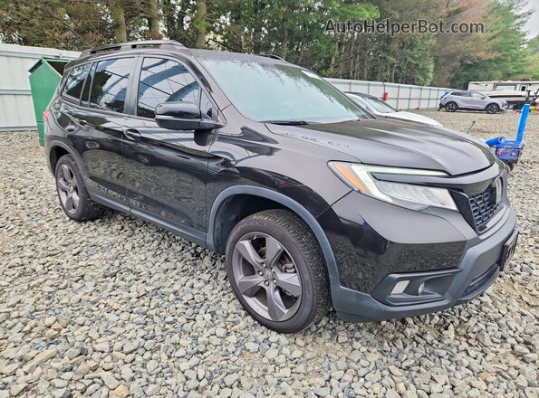 5FNYF8H9XKB001423 2019 HONDA PASSPORT Black Առջևի աջ