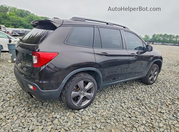 5FNYF8H9XKB001423 2019 HONDA PASSPORT Black Հետևի աջ