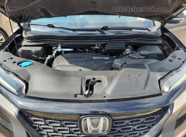 5FNYF8H9XKB019484 2019 HONDA PASSPORT Черный Вид подкапотного пространства