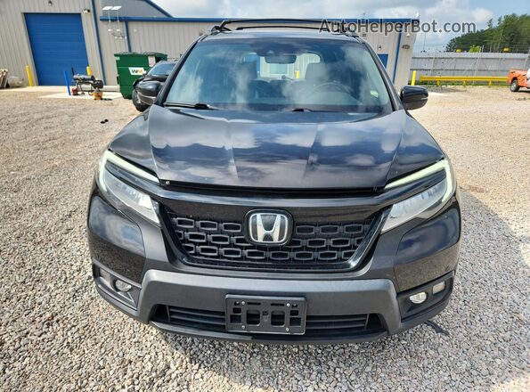 5FNYF8H9XKB019484 2019 HONDA PASSPORT Черный Вид спереди