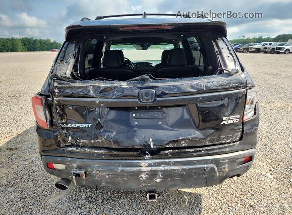 5FNYF8H9XKB019484 2019 HONDA PASSPORT Черный Вид сзади