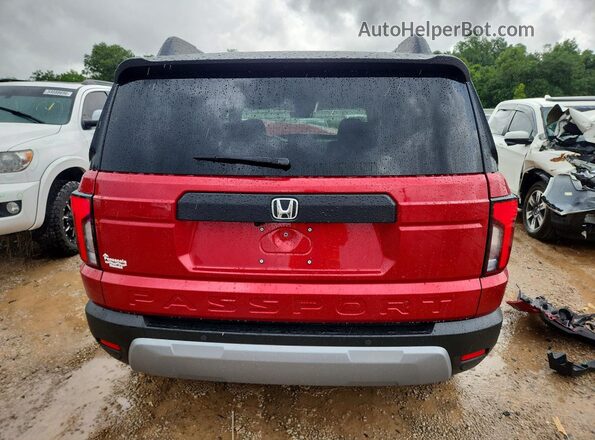 5FNYF9H33TB052359 2026 HONDA PASSPORT Red Հետևի տեսք