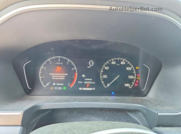 5FNYG1H38SB067694 2025 HONDA PILOT Gray Vista del cuadro de instrumentos