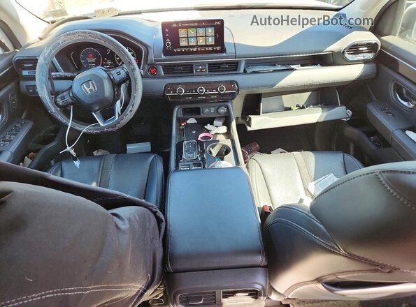 5FNYG1H45PB016699 2023 HONDA PILOT White წინა პანელის ხედი