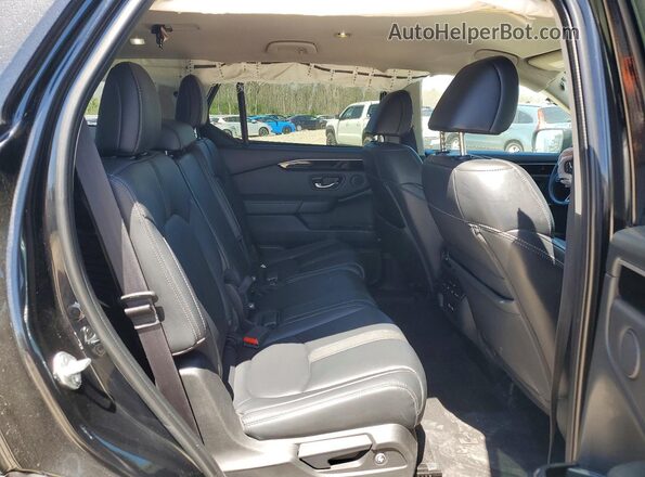 5FNYG1H46PB024231 2023 HONDA PILOT Black Widok wnętrza z tyłu