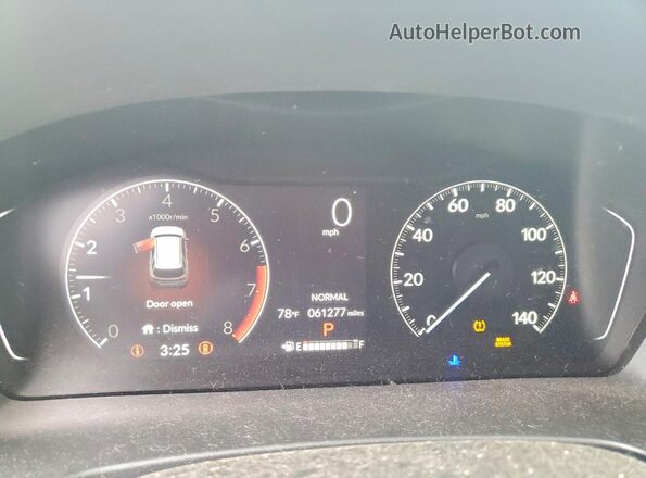 5FNYG1H49RB049787 2024 HONDA PILOT Red Widok zestawu wskaźników