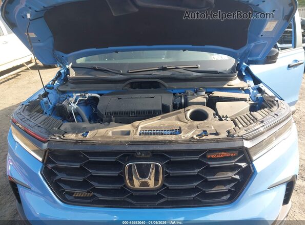 5FNYG1H63SB150640 2025 HONDA PILOT Blue Вид ззаду