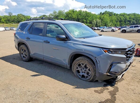 5FNYG1H67RB018958 2024 HONDA PILOT Синий Передняя правая четверть