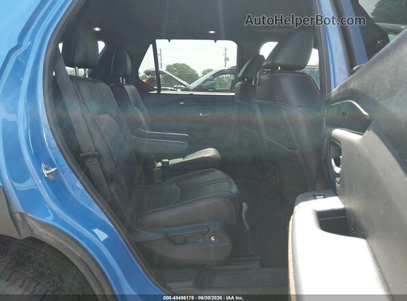 5FNYG1H69PB001091 2023 HONDA PILOT Blue Vista de la etiqueta del VIN