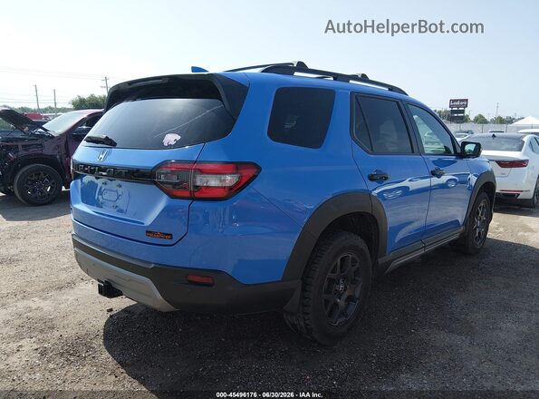 5FNYG1H69PB001091 2023 HONDA PILOT Blue Trasero derecho