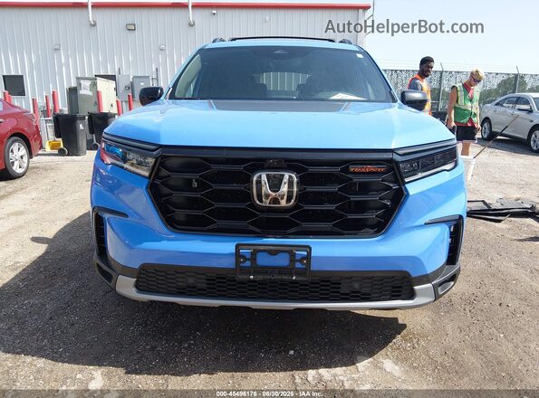 5FNYG1H69PB001091 2023 HONDA PILOT Blue Vista del cuadro de instrumentos