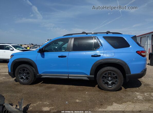 5FNYG1H69PB001091 2023 HONDA PILOT Blue Vista interior de 360 grados