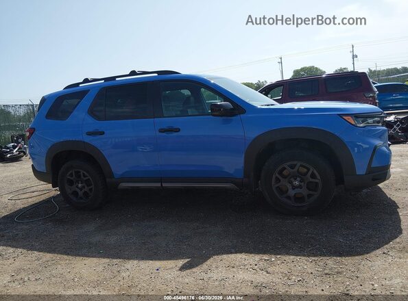 5FNYG1H69PB001091 2023 HONDA PILOT Blue Vista interior trasera