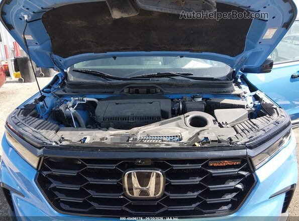 5FNYG1H69PB001091 2023 HONDA PILOT Blue Vista trasera