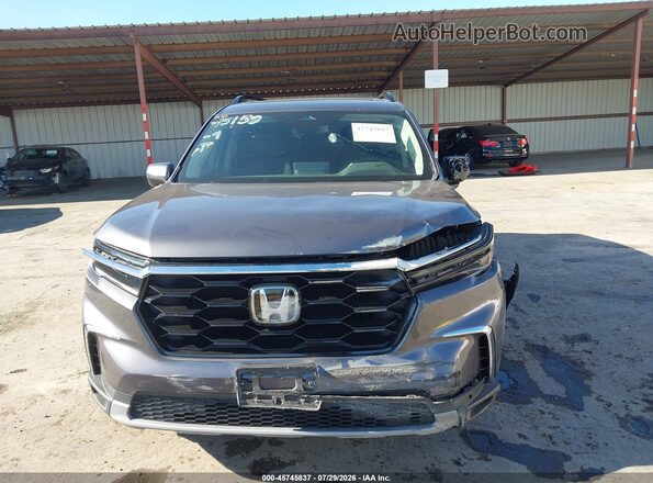 5FNYG1H70PB040676 2023 HONDA PILOT Серый Вид щитка приборов