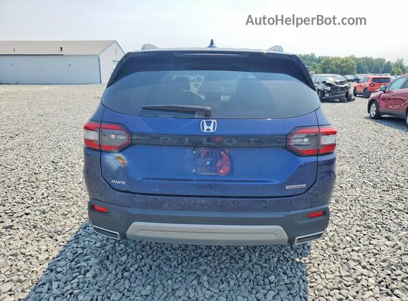 5FNYG1H71PB038385 2023 HONDA PILOT Blue უკანა ხედი