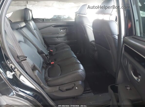 5FNYG1H71PB053131 2023 HONDA PILOT Black Vista de la etiqueta del VIN