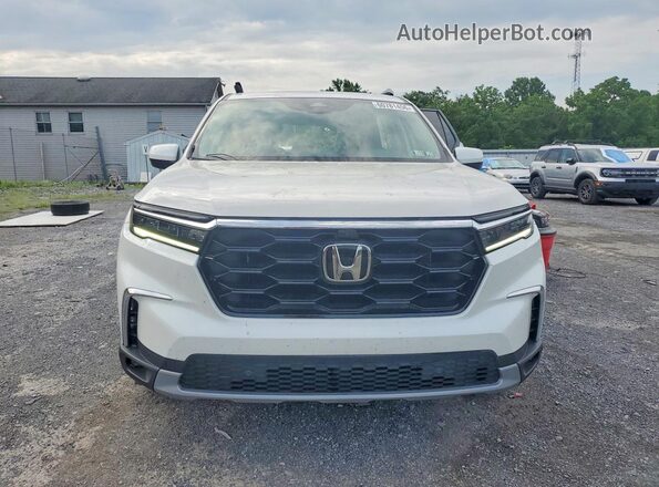 5FNYG1H80SB038640 2025 HONDA PILOT White Դիմացի տեսք