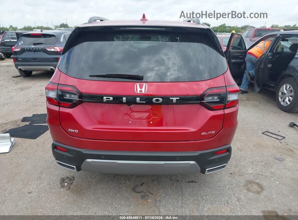 5FNYG1H81TB026207 2026 HONDA PILOT Red 