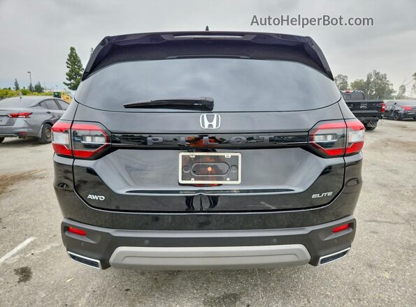 5FNYG1H85SB097330 2025 HONDA PILOT Black Vista trasera