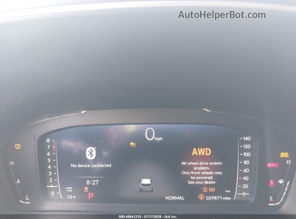 5FNYG1H86PB036415 2023 HONDA PILOT Белый Вид задних сидений
