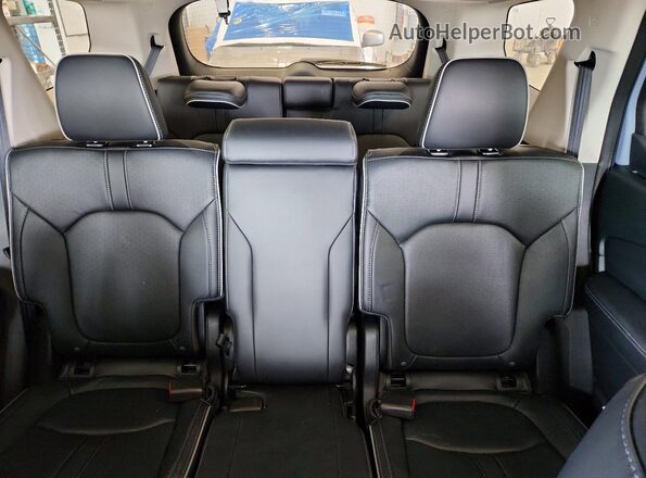 5FNYG1H89PB043049 2023 HONDA PILOT Gray Widok tylnych siedzeń