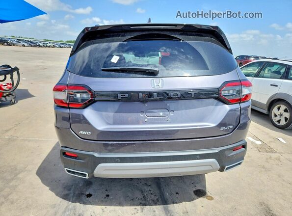 5FNYG1H8XPB038457 2023 HONDA PILOT Gray Հետևի տեսք