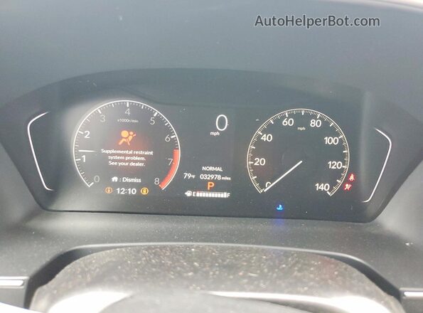 5FNYG2H33SB008672 2025 HONDA PILOT Синий Вид щитка приборов