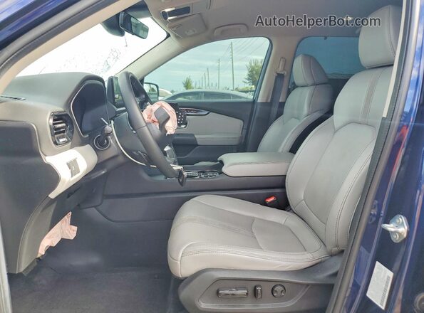 5FNYG2H41RB016398 2024 HONDA PILOT Синий Вид салона спереди