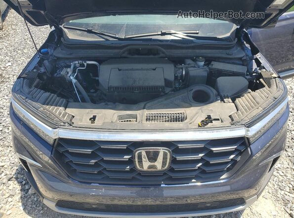 5FNYG2H43SB014657 2025 HONDA PILOT Blue Вид підкапотного простору