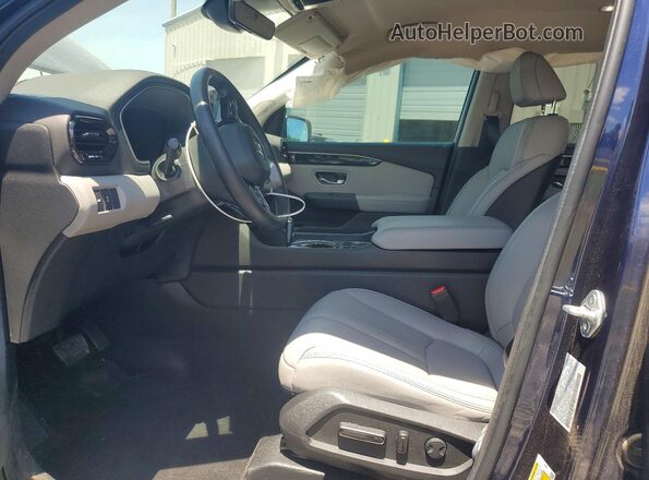5FNYG2H43SB014657 2025 HONDA PILOT Blue Вид салону спереду