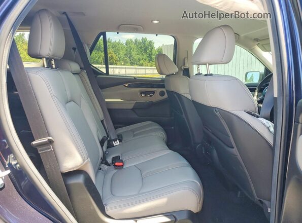 5FNYG2H43SB014657 2025 HONDA PILOT Blue Вид задньої частини салону