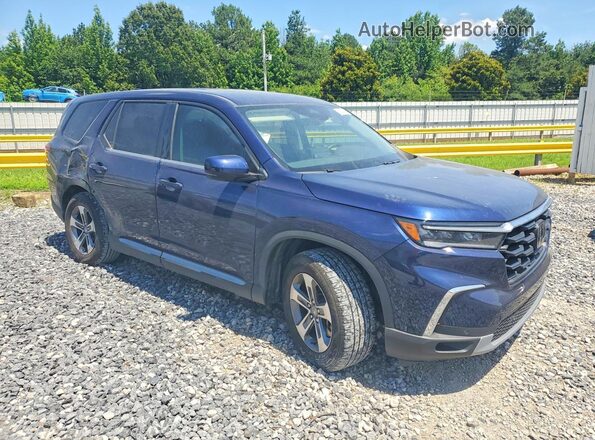 5FNYG2H43SB014657 2025 HONDA PILOT Blue Передня права чверть